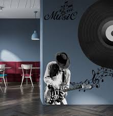 Rock Notes Wall Decal Sticker