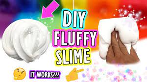 how to make fluffy slime without