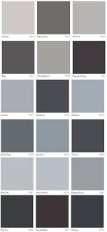Grey Colour Charts Dulux Australia Exterior Paint Colors