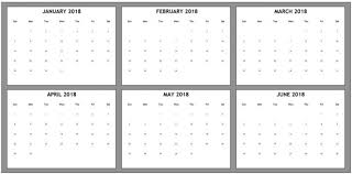 Download Printable 6 Month Calendar Printable Calendar Design
