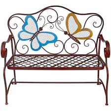 cast iron frame outdoor benches