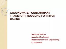 Ppt Groundwater Contaminant Transport