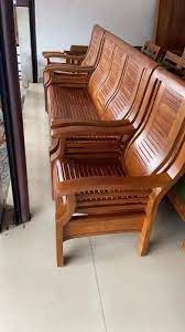 wooden modern designer teak wood sofa