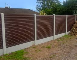 pvc fence panels fully double sided