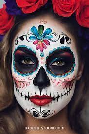 17 pretty sugar skull makeup ideas for