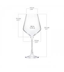 eco white wine glass 380ml 1 pc