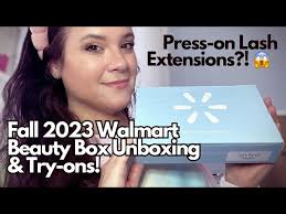 fall 2023 walmart beauty box unboxing