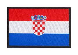 National flag (from 21 dec 1990). Croatia Flag Patch Color Woven Patches Equipment Clawgear Online Shop Clawgear Com