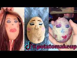potato makeup new funny tik tok trends