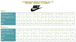 Nike Kids Shoes Size Chart Eastside Records Co Uk