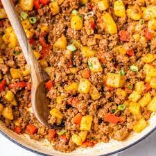 Ground Beef and Potatoes {Easy Ground Beef Dinner} – WellPlated.com gambar png