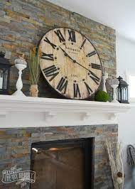 Our Vintage Industrial Fall Mantel
