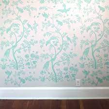 Wall To Look Like Chinoiserie Wallpaper