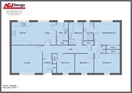 Campbell House Type Floor Plan With Acj
