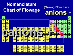 Nomenclature Chart Of Flowage Naming Flowchart Cations
