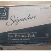 schwan s fire braised pork calories