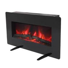 36 Wall Mount Electric Fireplace
