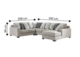 Kenedy 6 Seater Modular Fabric Lounge