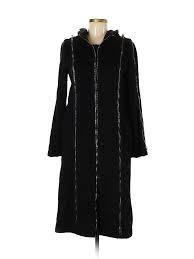 Details About Gucci Women Black Wool Coat 38 Italian