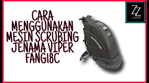 viper scrubber machine fang 18c