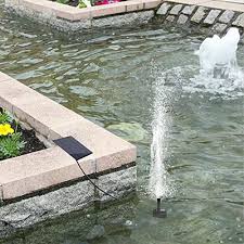 Solar Fountain Pump Kit With Separate