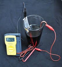Use warm water and enough salt that it won't dissolve. A Survey Of Homemade Batteries Sciphile Org