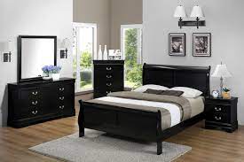 Shop wayfair for all the best black king bedroom sets. Black King Sleigh Bedroom Set My Furniture Place