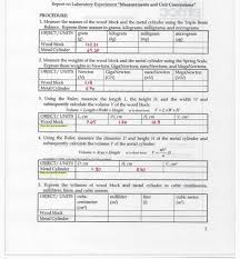 solved report on laboratory experiment