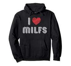 Amazon.com: I Heart MILFs Design | I Love Hot Moms | I Love MILFs Pullover  Hoodie : Clothing, Shoes & Jewelry