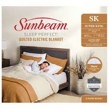 sunbeam sleep perfect super king bed