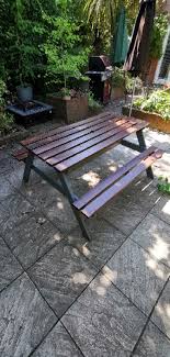 4 Seater Picnic Patio Garden Table