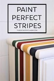 Paint Perfect Stripes Three Coats Of