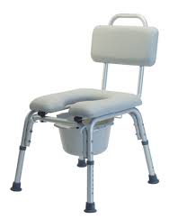 padded shower chair deluxe commode