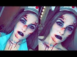 dead nurse halloween makeup charley