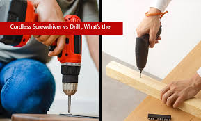 cordless driver vs drill what s