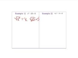 Solve Quadratic Equations Difference