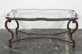 Wrought Iron Modern Coffee Table