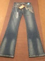 Montana West Trinity Ranch Jeans Designer Western Boot Cut