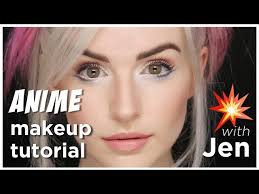 anime makeup tutorial with jen you