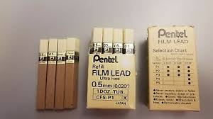 Pentel Pencil Lead Refill 7mm 2x12 H Hardness 2 49