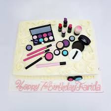 make up kit cake
