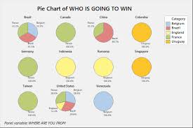 Vive La France World Cup Bar Chart And Pie Charts Show