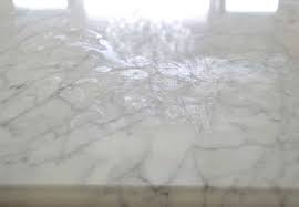 Etches From Marble Countertops