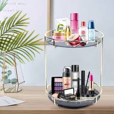 360 rotating makeup organiser perfume