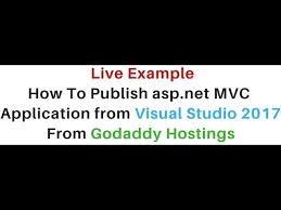 publish deploy asp net mvc from