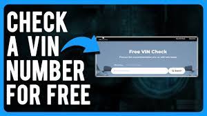how to check a vin number for free