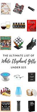white elephant gifts under 25
