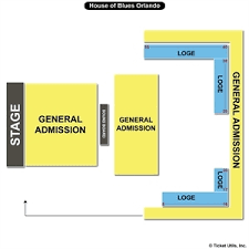 Orlando House Of Blues Seating Chart Architectural Designs