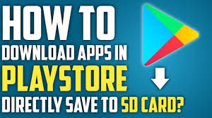 How to download apps to sd card. How To Download Apps From Playstore To Sd Card Youtube