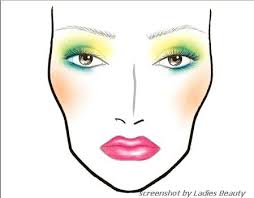 Face Charts From Make Up Art Cosmetics Collection By Mac